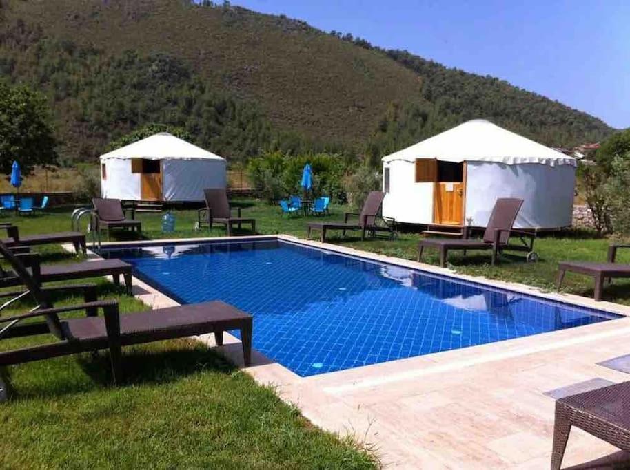 Hotel Yol Glamping Kayakoy Exteriér fotografie